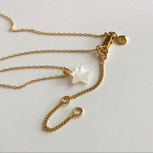 Madewell Mother of Pearl Star Necklace NWT - LAST